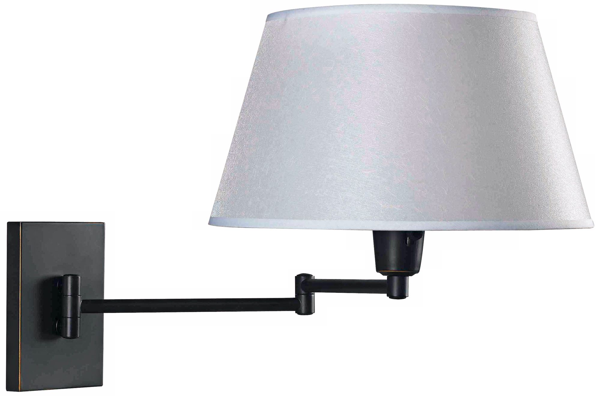 Kenroy Element Oil Rubbed Bronze Swing Arm Plug-In Light
