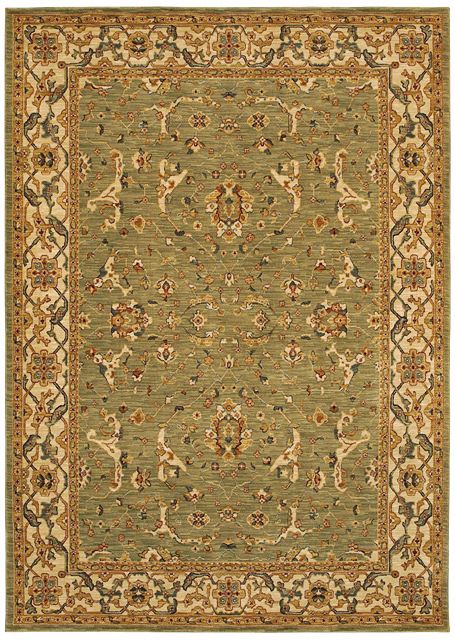Kathy Ireland Somerset Garden Green Area Rug
