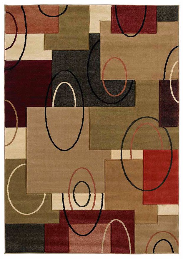 Mossa Collection Rhumba Cream 110x3 Area Rug R8898
