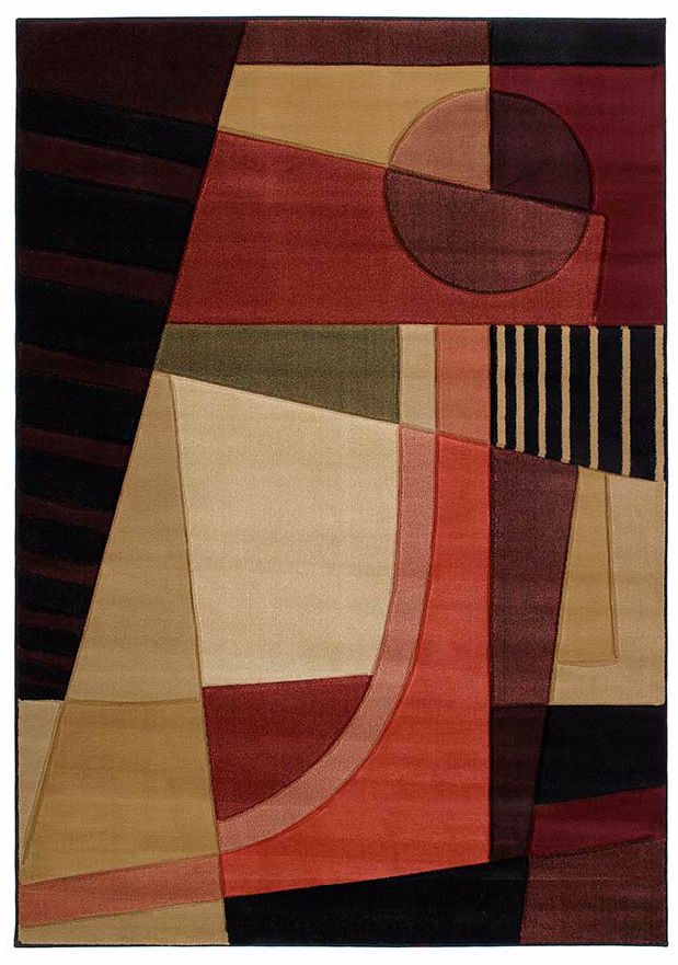 Mossa Collection Uptown Green Area Rug