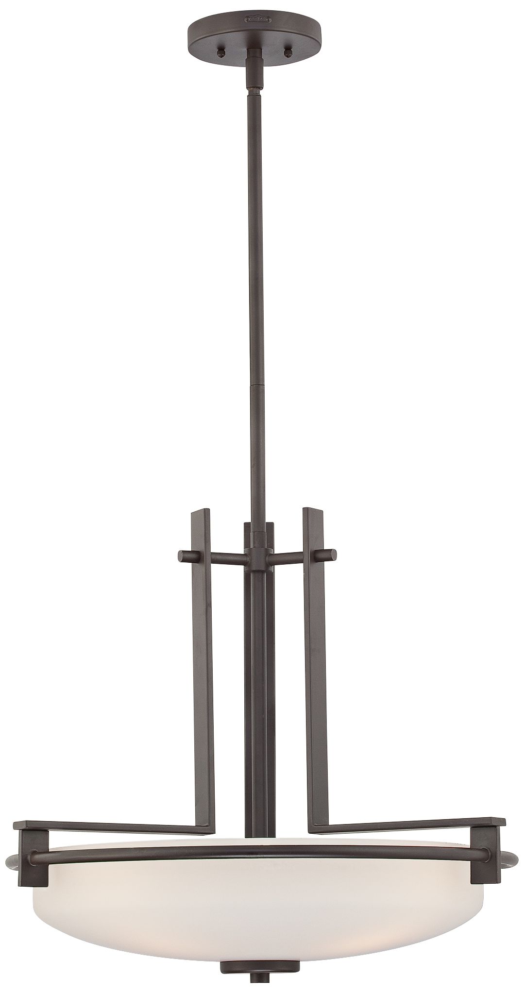 Quoizel Taylor Western Bronze Bowl Pendant Chandelier