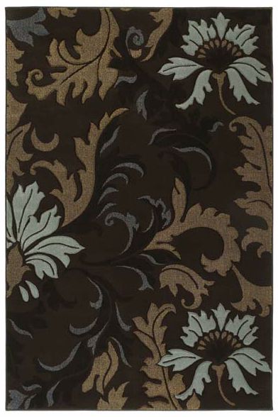 Mossa Collection Cannes Smoke Blue Area Rug