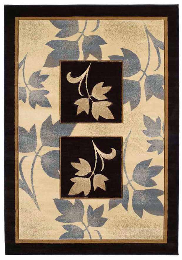 Mossa Collection Belmont Smoke Blue 53x76 Area Rug R9170