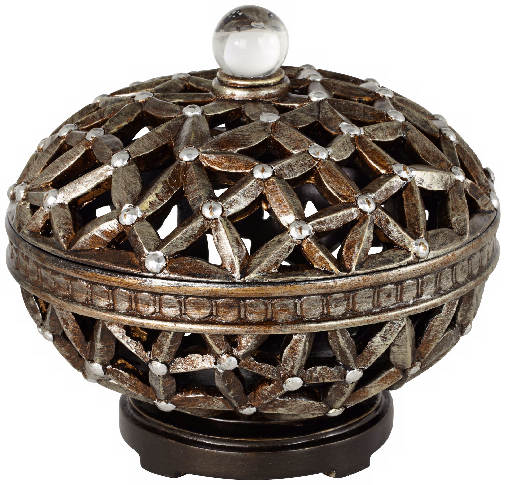 Silver Redbud Decorative Box