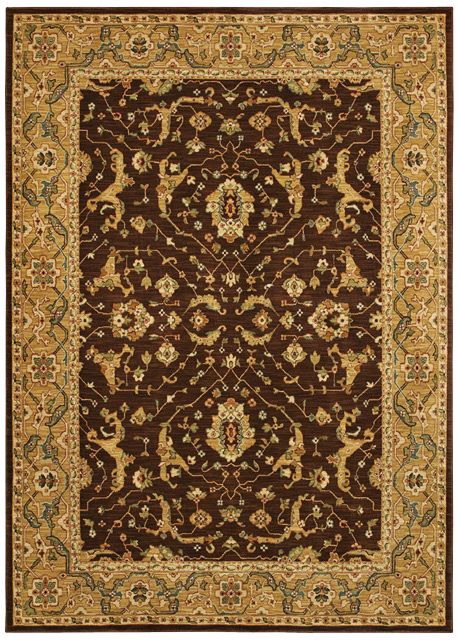 Kathy Ireland Somerset Brown Area Rug