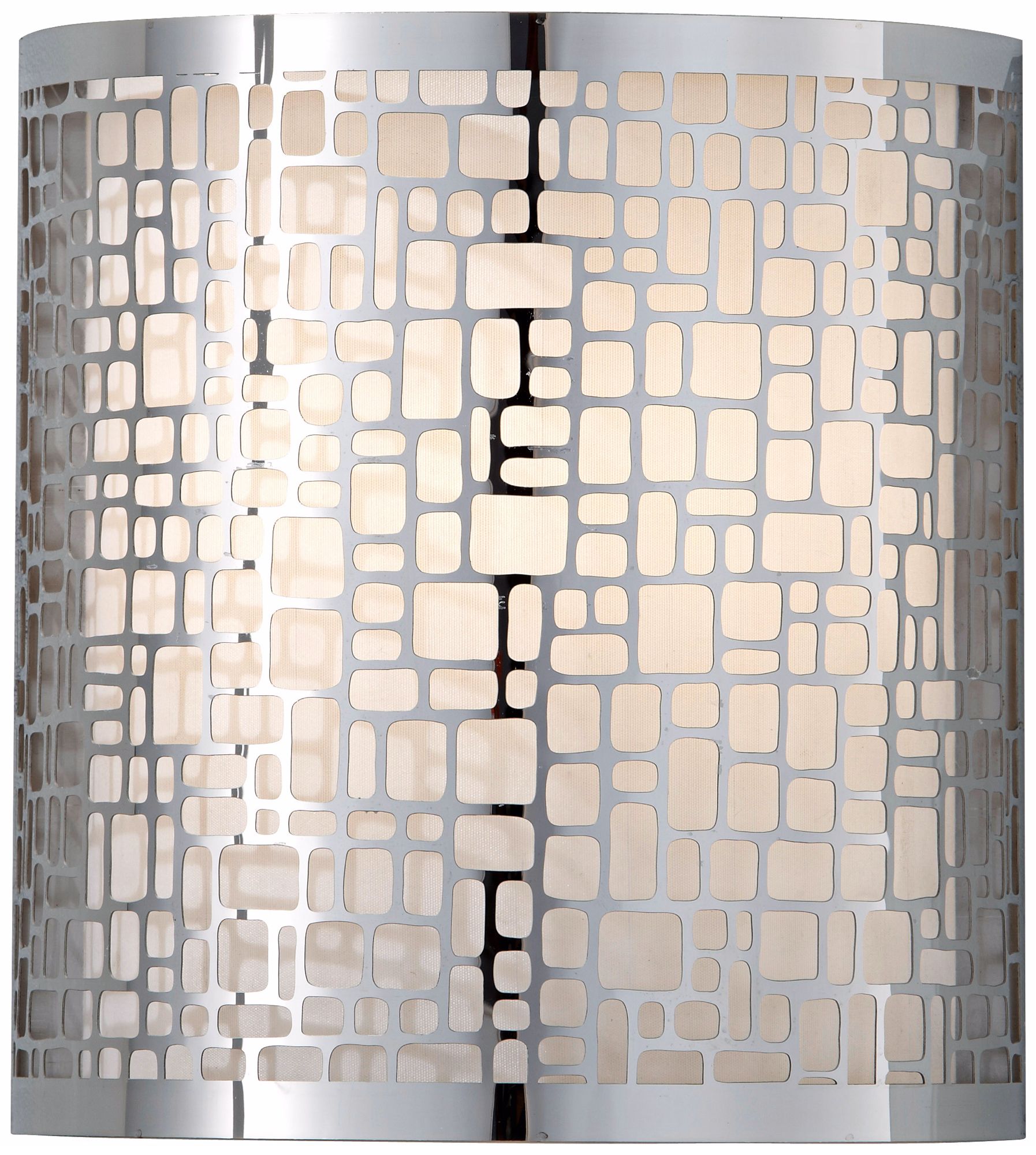 Murray Feiss Joplin Chrome 9" High Wall Sconce