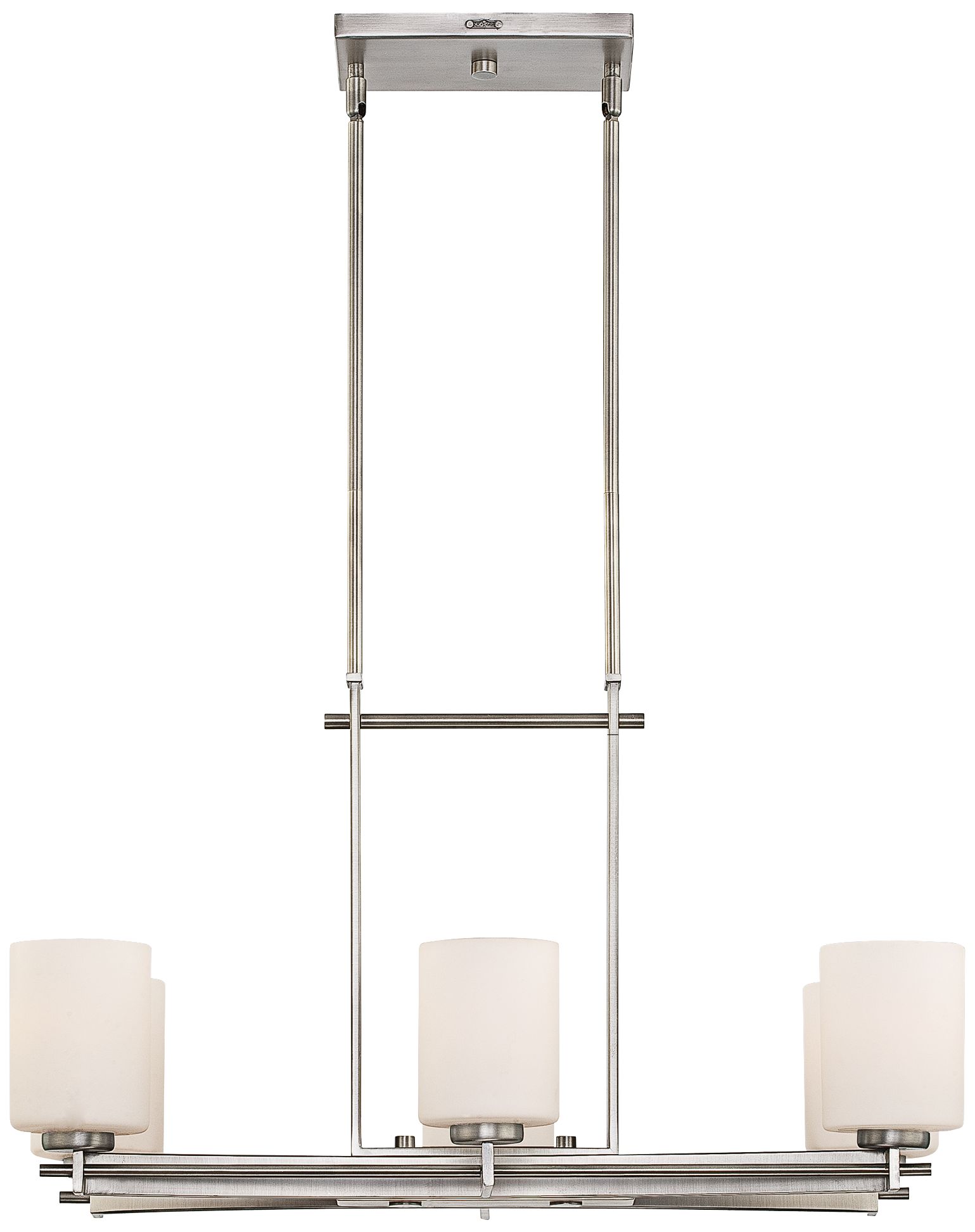 Quoizel Taylor Antique Nickel 6-Light Island Chandelier