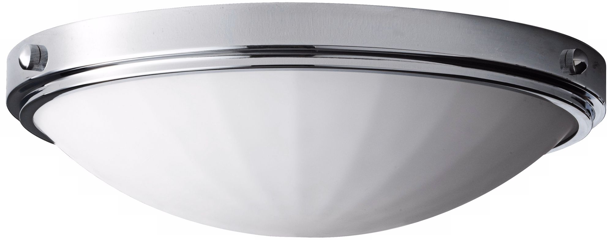 Murray Feiss Perry Chrome15" Wide Flushmount Ceiling Light