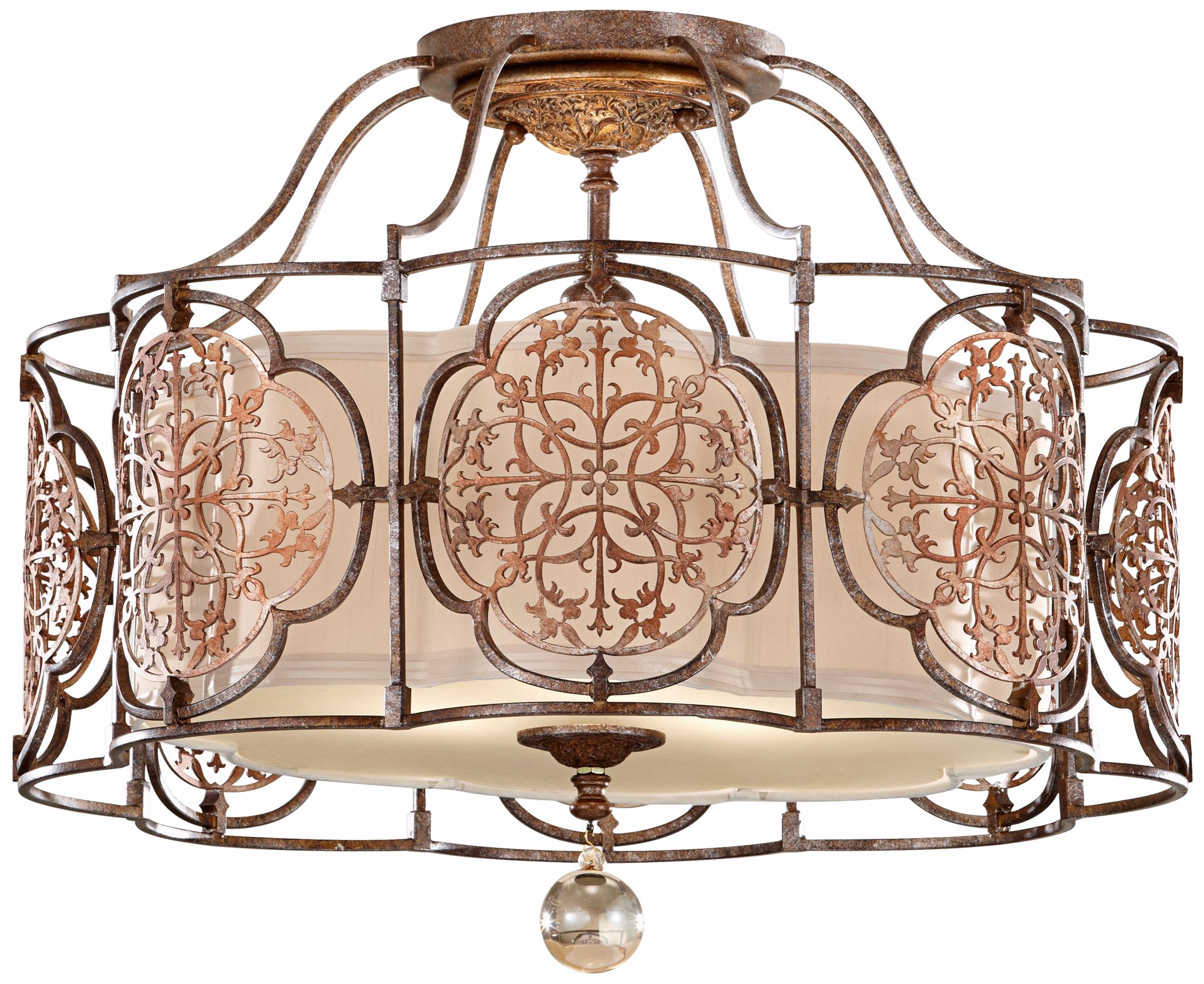 Murray Feiss Marcella 21 1/4" Wide Semi-Flush Light