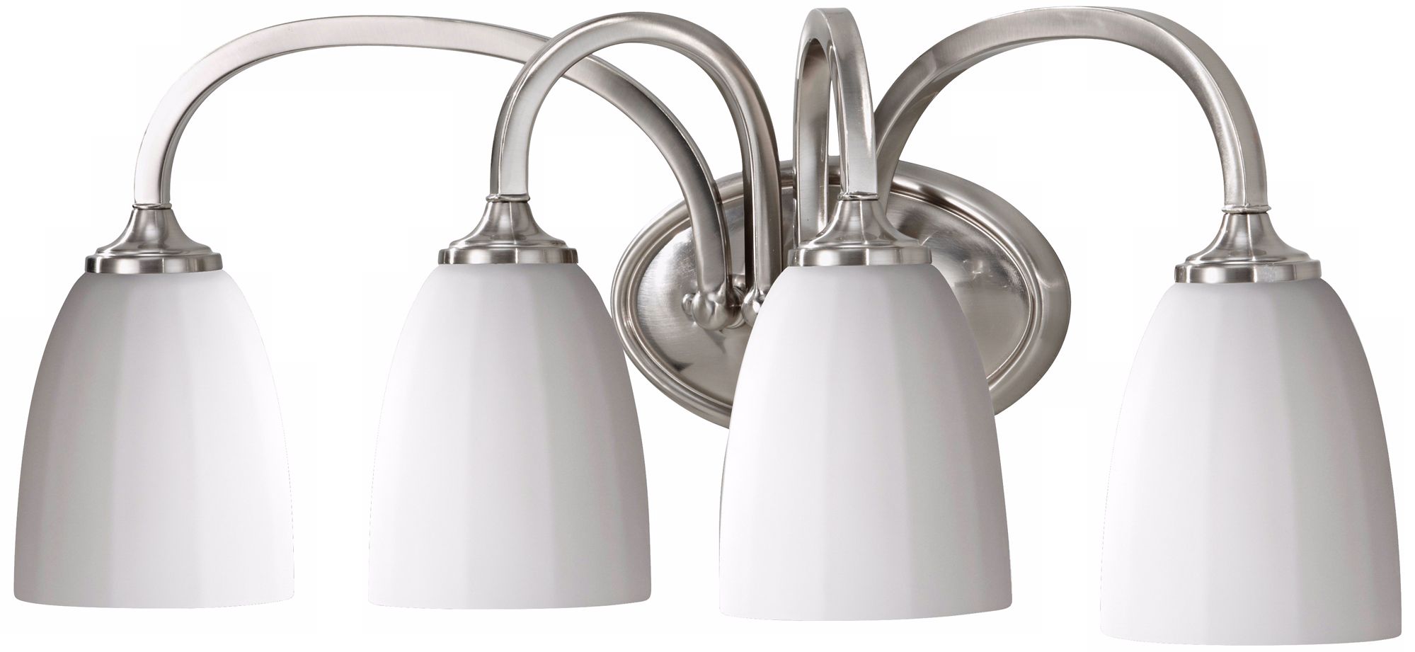 Murray Feiss Perry 24" Wide Brushed Steel Bathroom Light