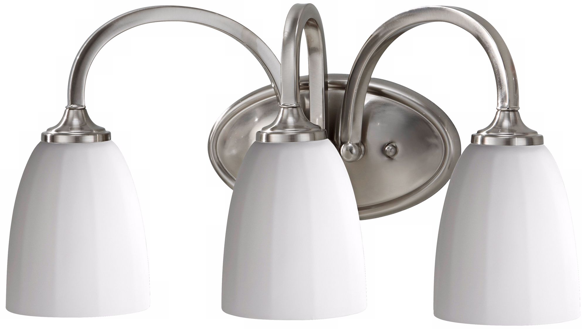 Murray Feiss Perry 18" Wide Brushed Steel Bathroom Fixture