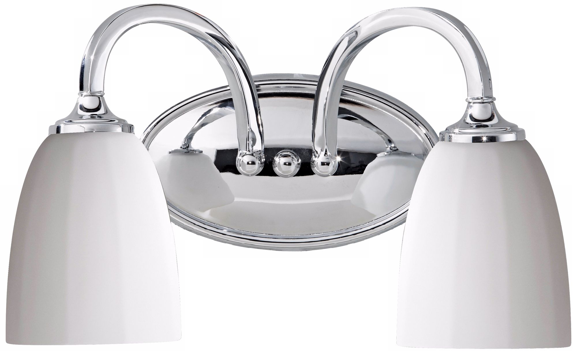 Murray Feiss Perry 14" Wide Chrome Bathroom Fixture