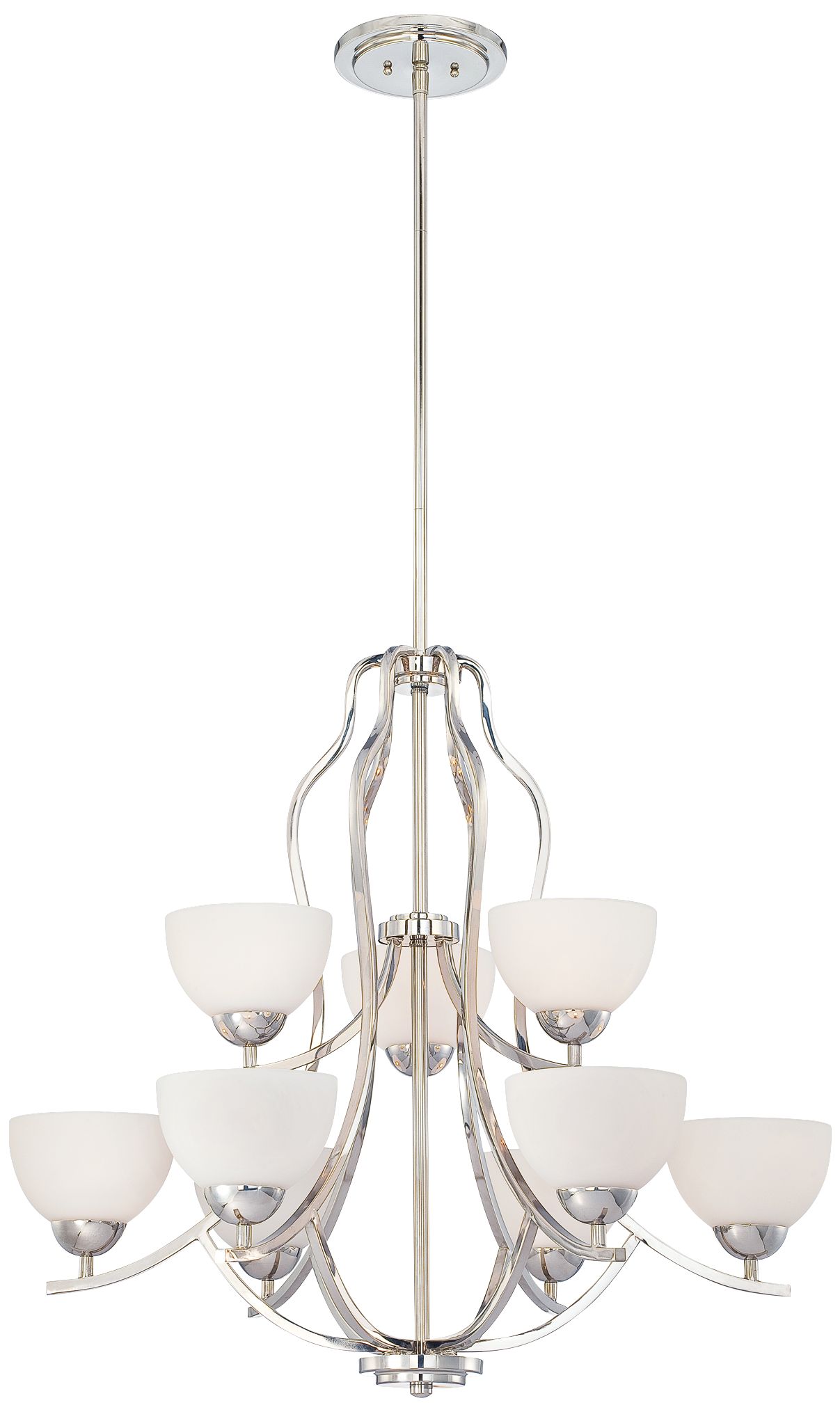 Quoizel Carter Two Tier 9-Light Large Modern Chandelier