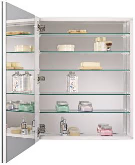 Broan Metro Deluxe Bathroom Medicine Cabinet R9723