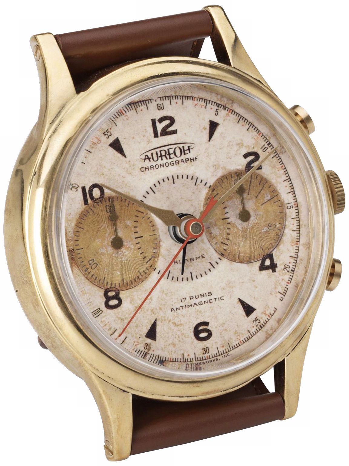 Uttermost Aureole Wristwatch Alarm Desk Clock