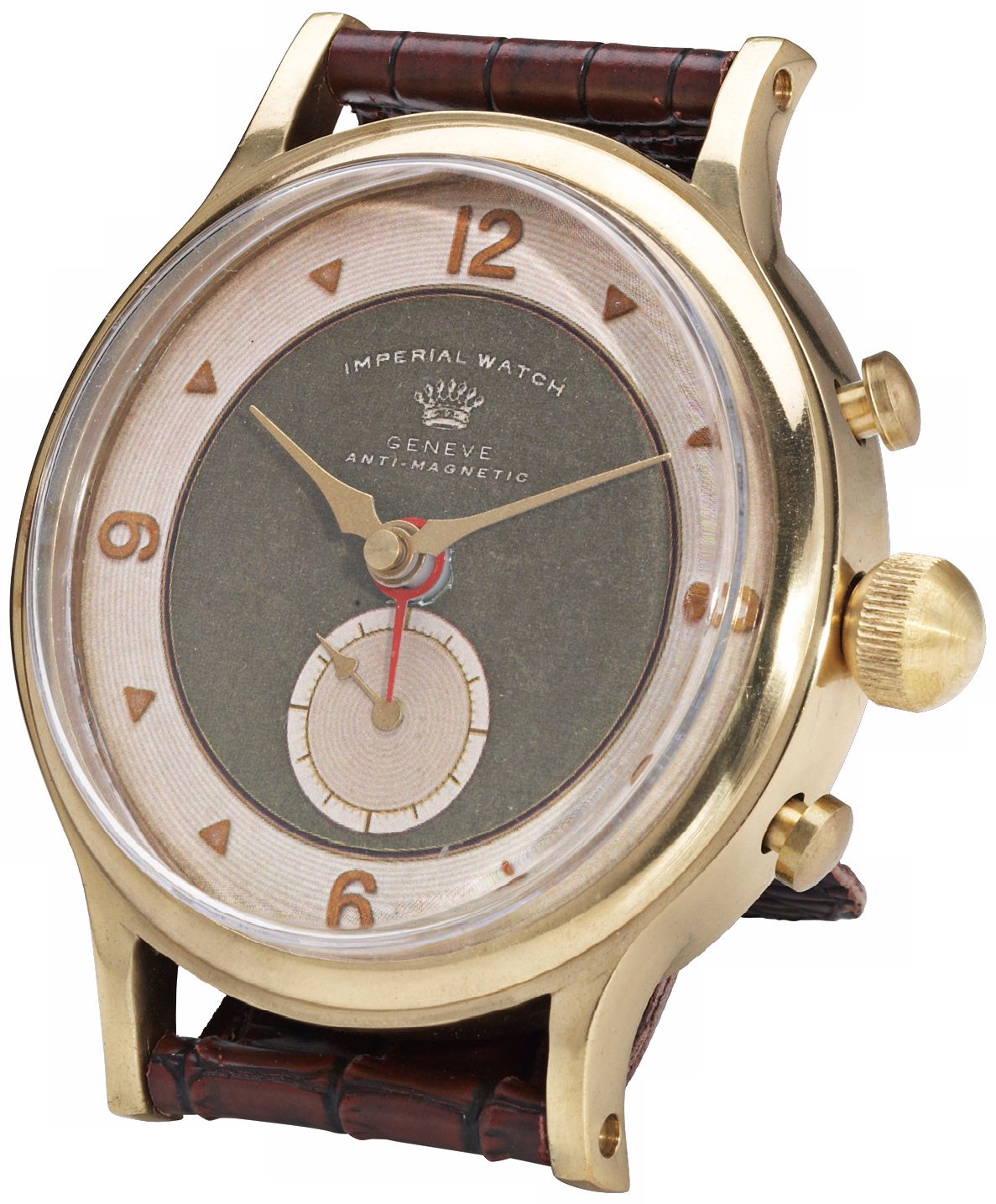 Uttermost Imperial Wristwatch Alarm Desk Clock