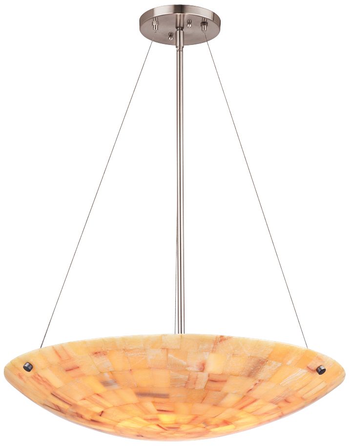 Forecast Hudson 18" Wide Onyx Mosaic Pendant Light
