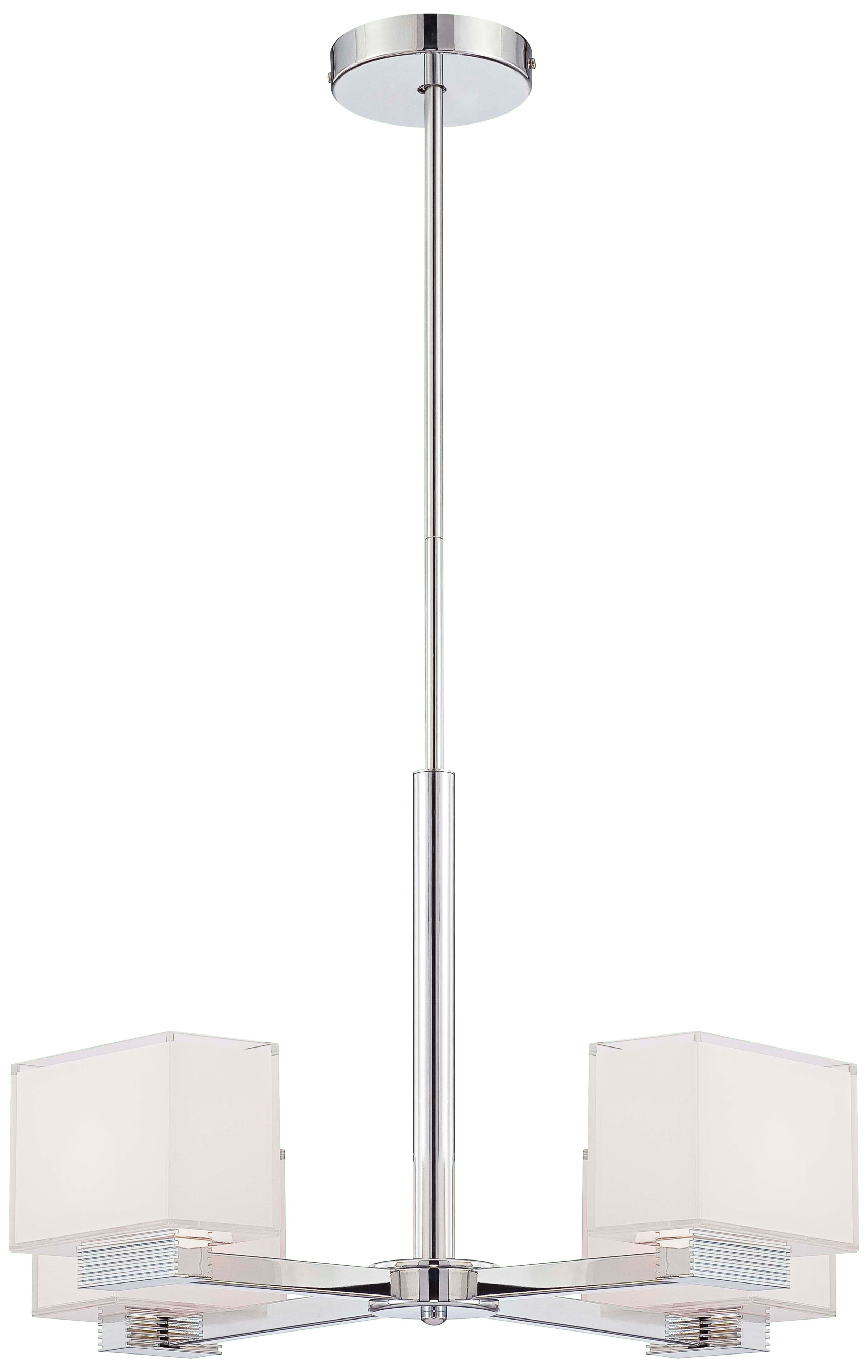 George Kovacs Cubism 22" Wide Pendant Chandelier