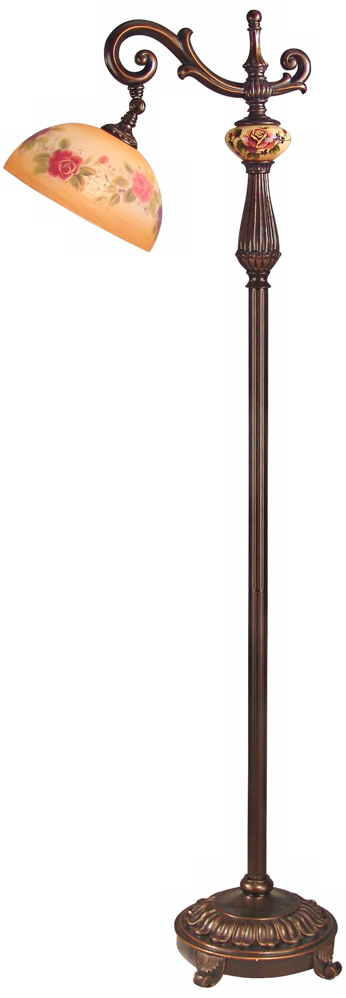 Dale Tiffany Brazilian Rose Downbridge Floor