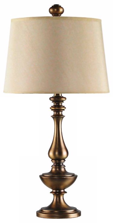 Sovereign Brass Candlestick Table Lamp