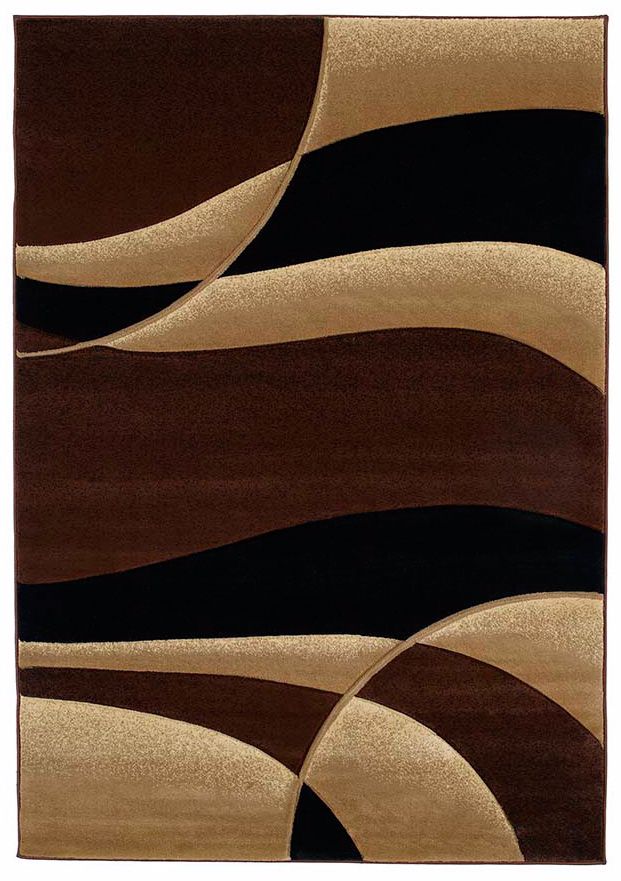 Mossa Collection Anacapa Toffee 710x106 Area Rug R9899