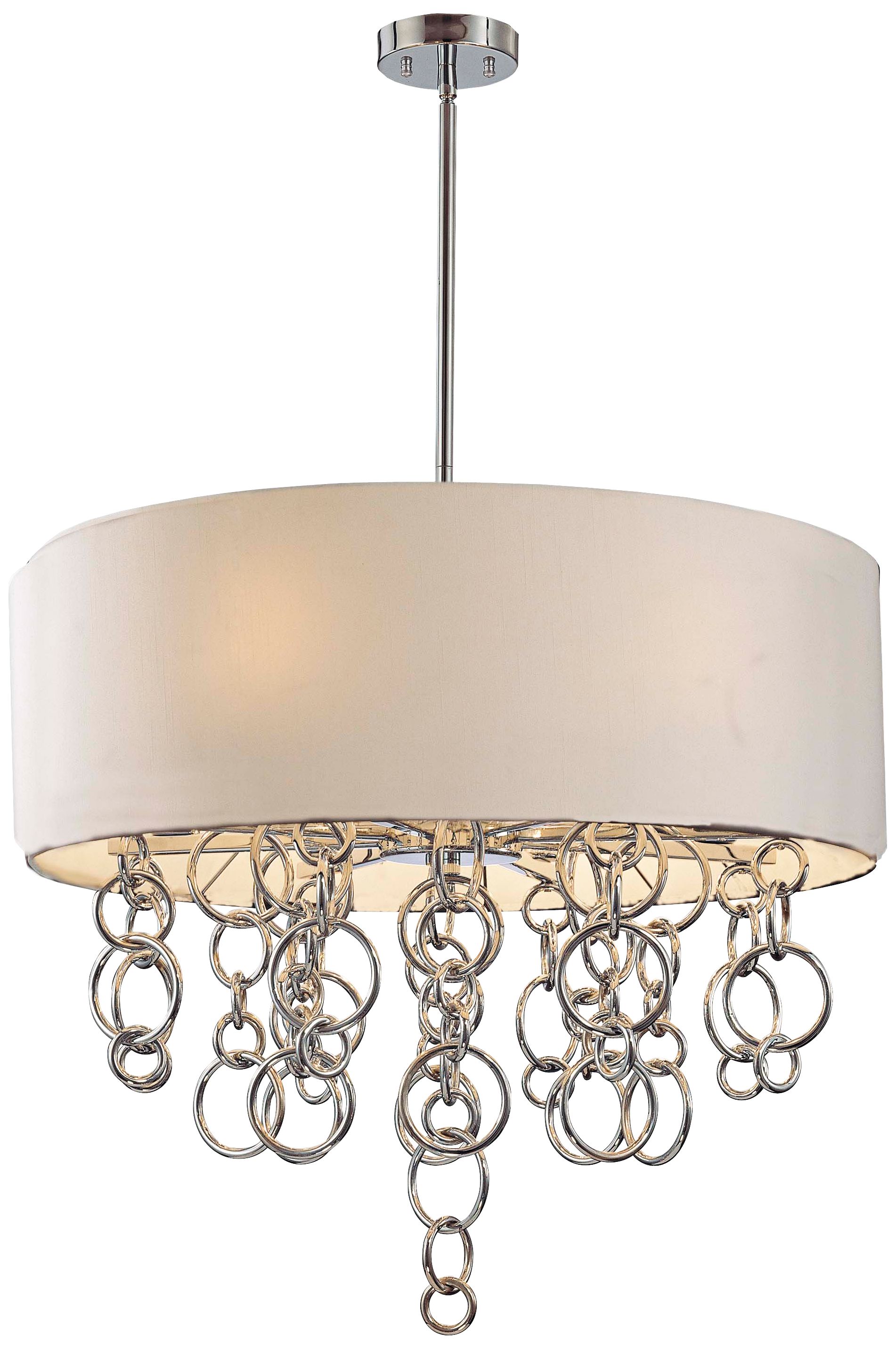 George Kovacs Ringlets Tan 27 1/2" Wide Chandelier