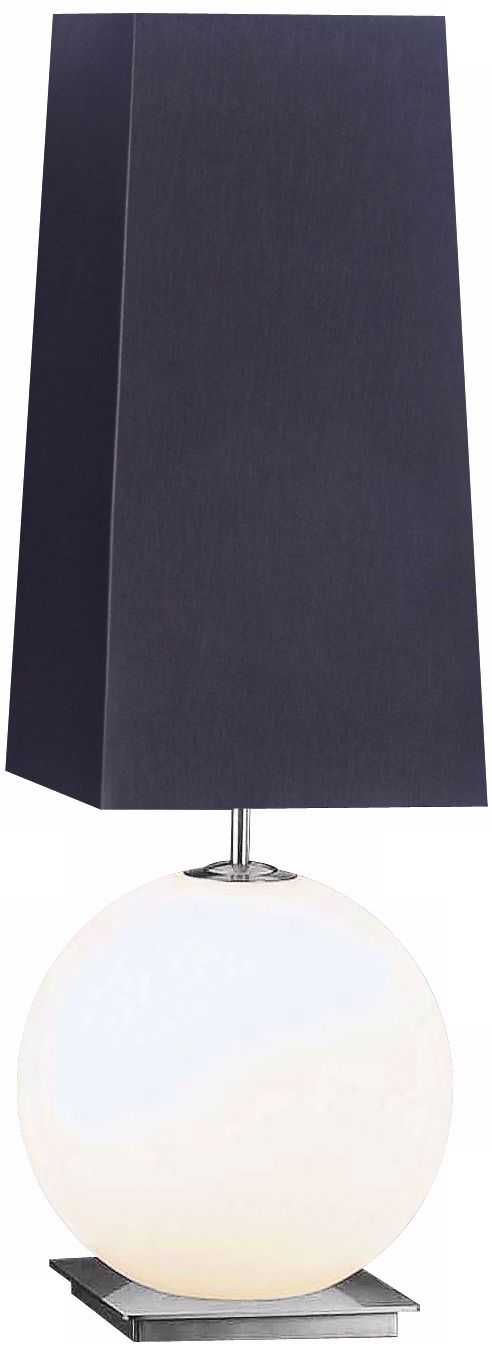 Black Square Shade Lg Galileo Halogen Holtkoetter Table Lamp