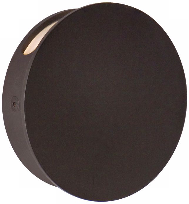 CSL Disc Single Bronze 4 3/4" Wide LED Wall Light (T0080)