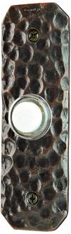 NuTone Peened Oil rubbed Bronze Wired Push Button Doorbell T0154