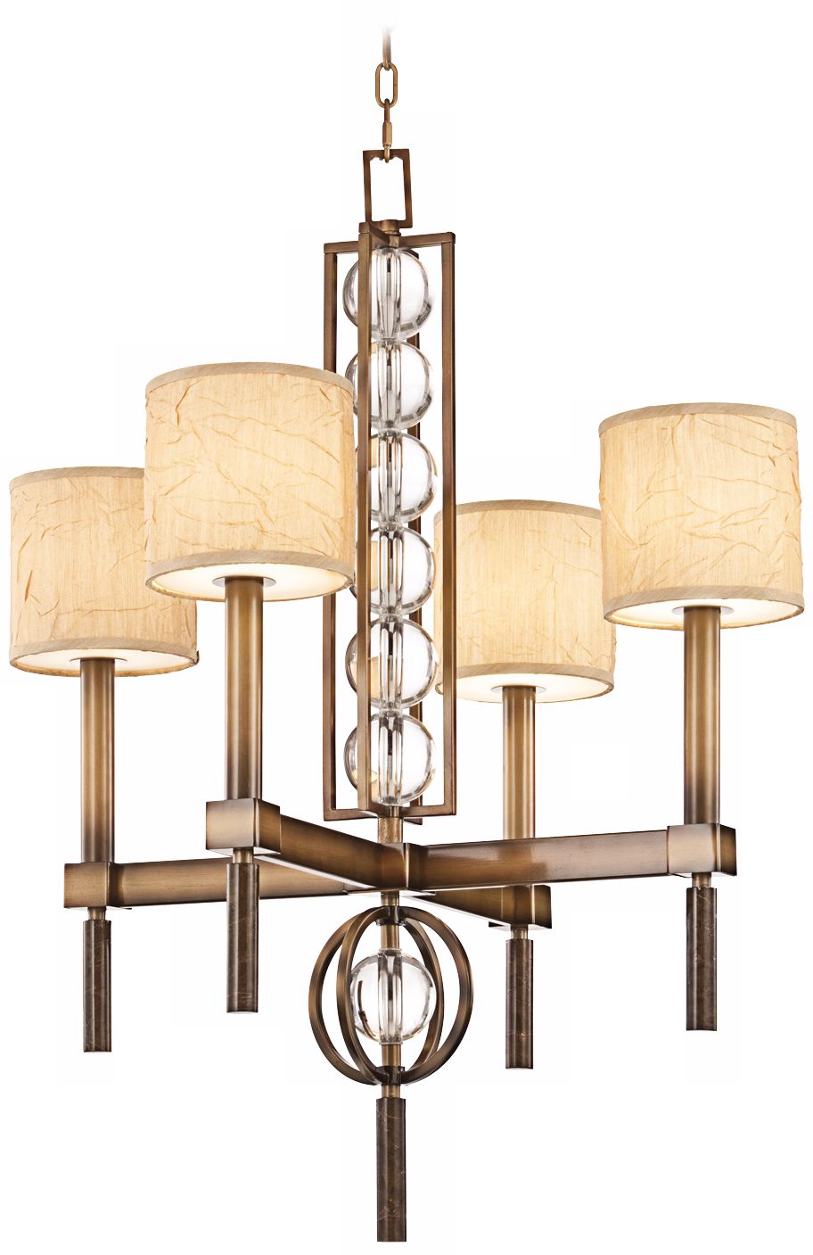 Kichler Celestial Cambridge Bronze 28" Wide Chandelier