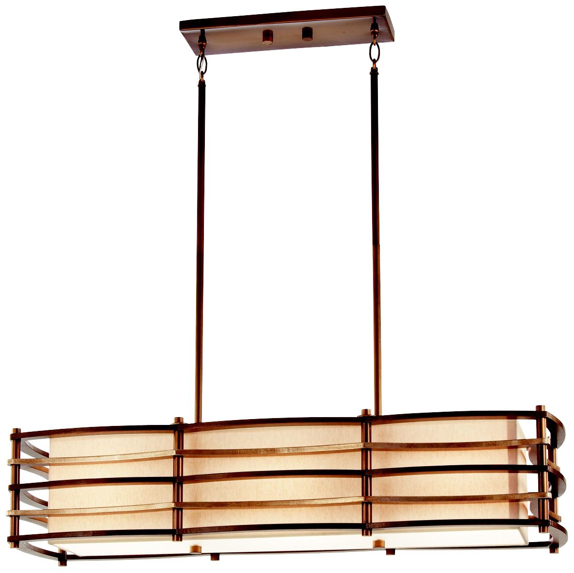 Kichler Moxie Cambridge Bronze 36" Wide Pendant Chandelier
