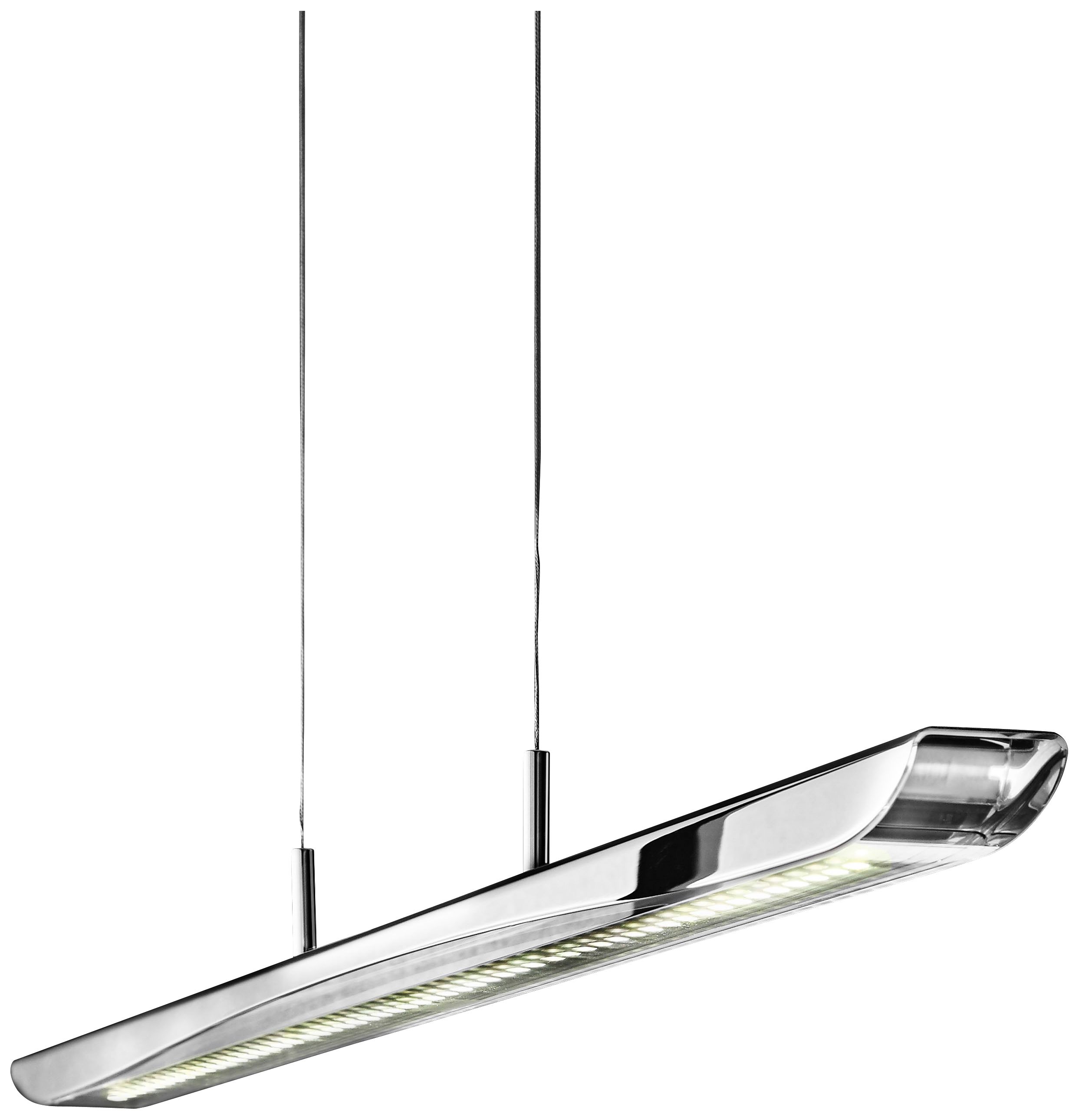Slight Chrome 43 1/2" Wide LED Holtkoetter Pendant Light