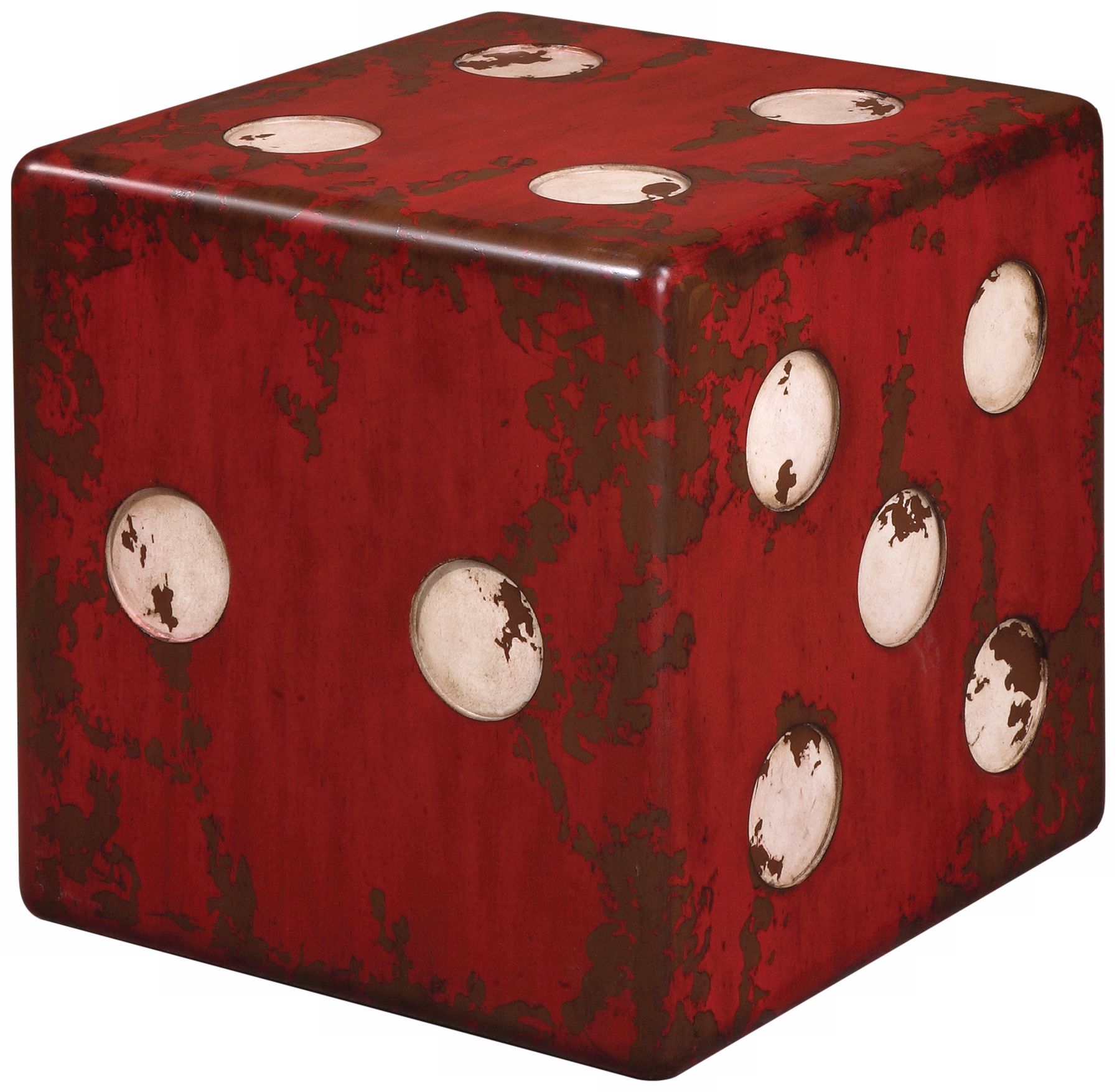 Uttermost Dice Accent Table
