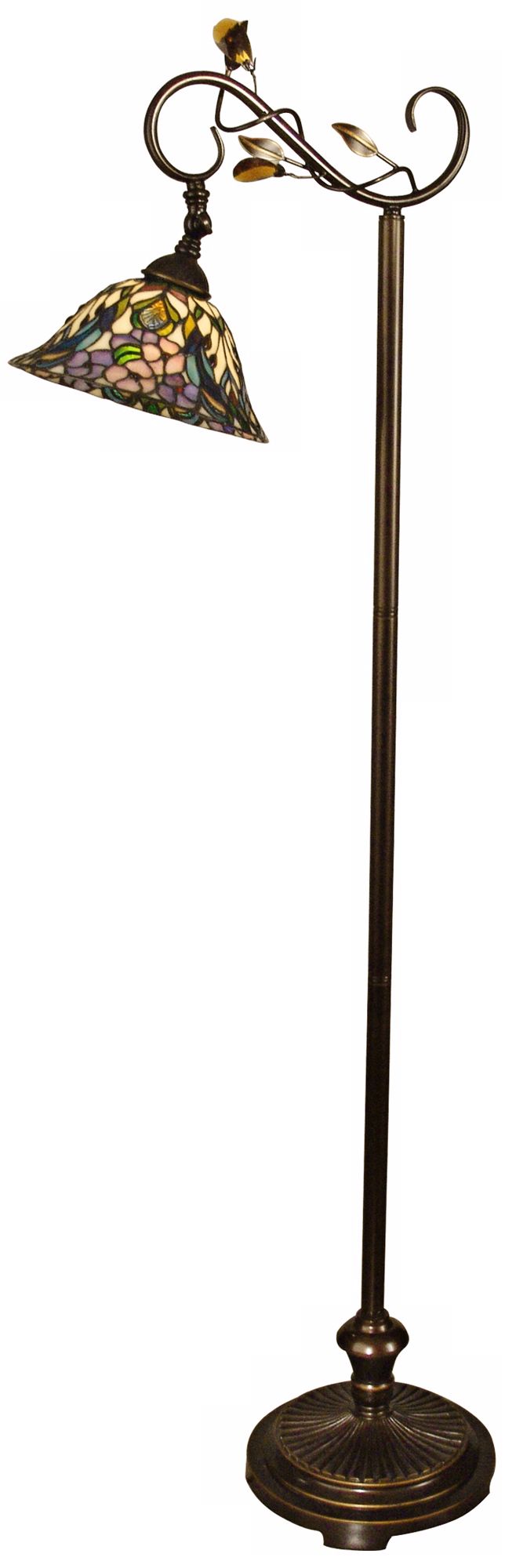 Dale Tiffany Crystal Peony Downbridge Floor Lamp