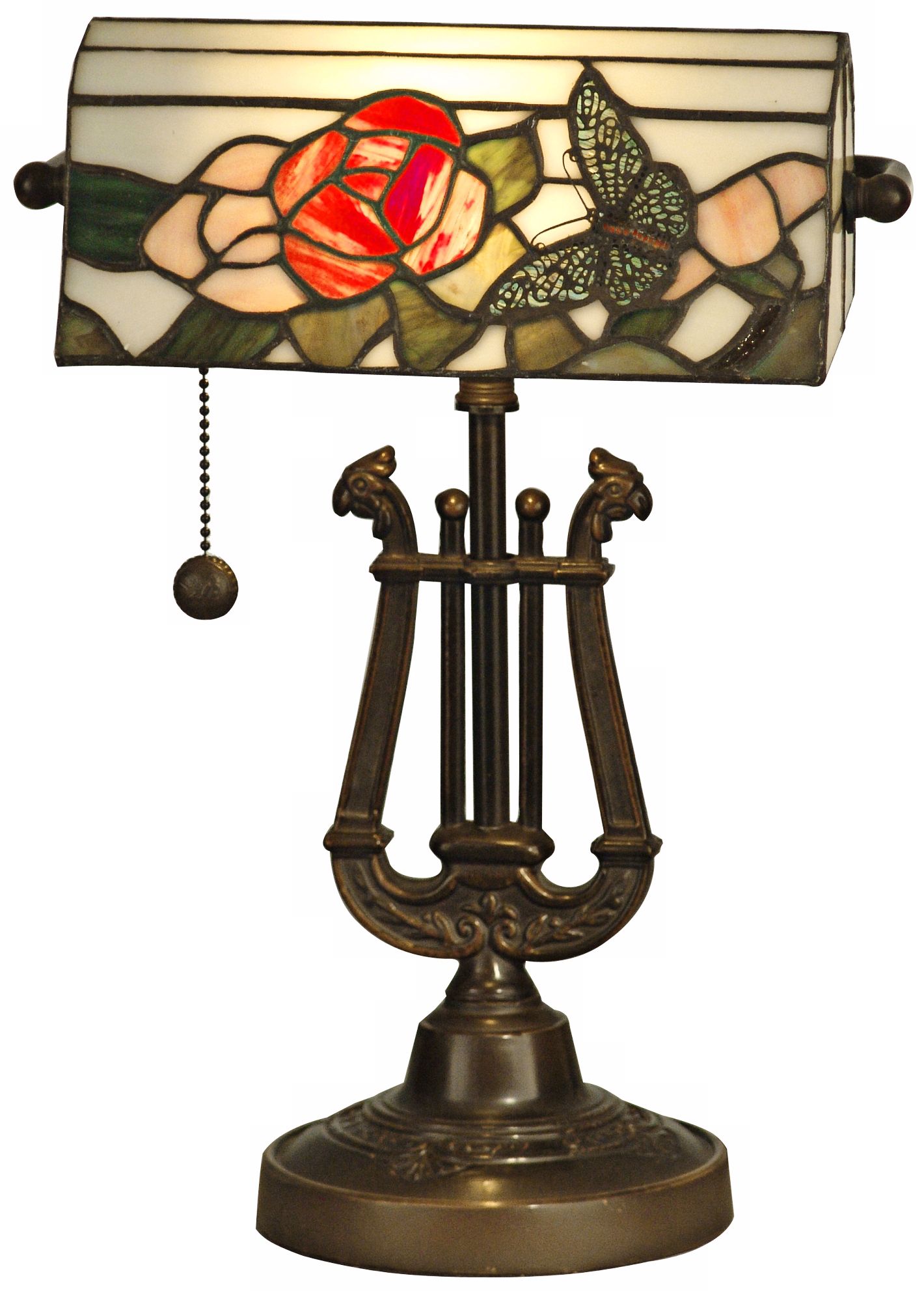 Dale Tiffany Broadview Tiffany Style Banker's Lamp