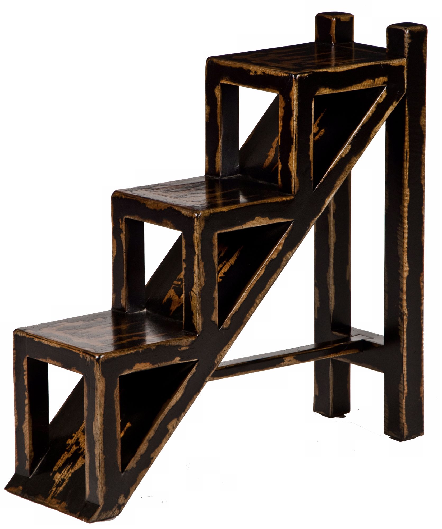 Uttermost Asher Black Accent Table