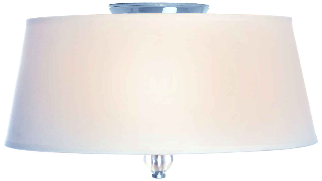 Maxim Rondo 15" Wide Satin White Ceiling Light Fixture