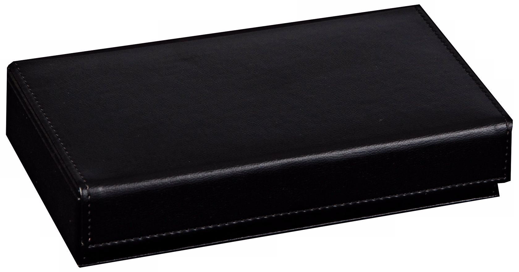 Mele Co Adair Black Faux Leather Mens Travel Valet T1188