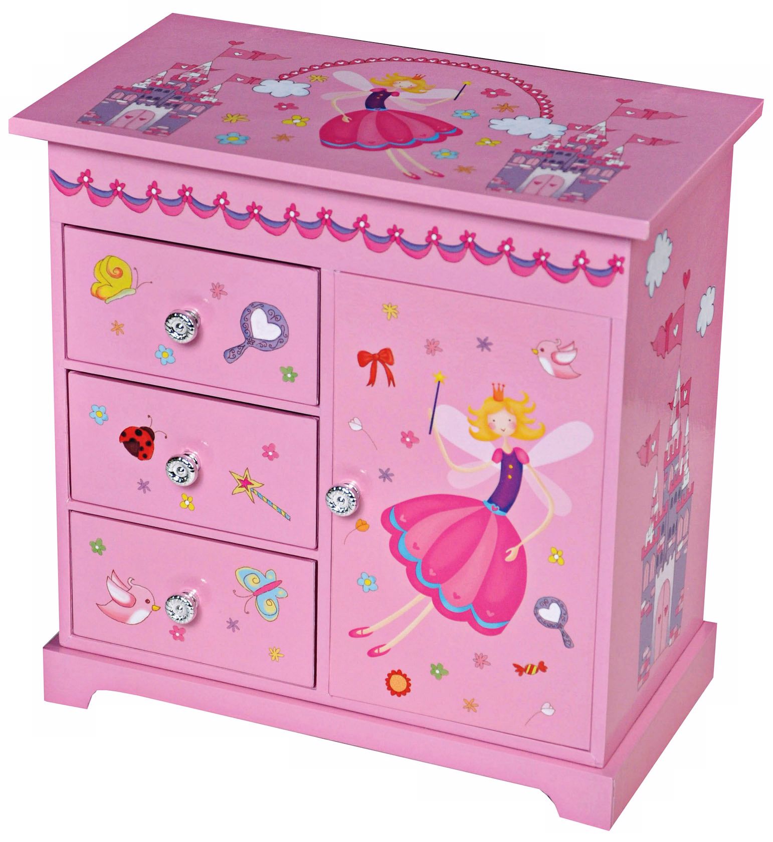 Mele & Co. Krista Girl's Musical Ballerina Jewelry Box