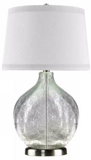 Clear Bubble Glass Jug Table Lamp T1211