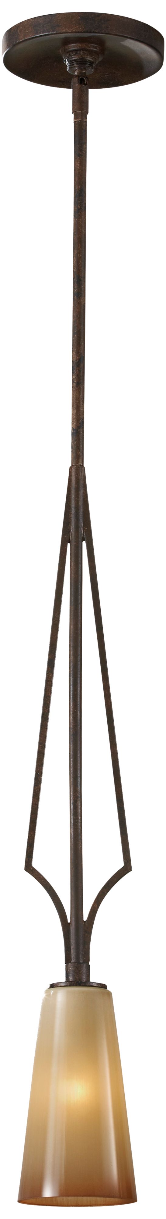El Nido Collection Mocha Bronze Mini Pendant Light