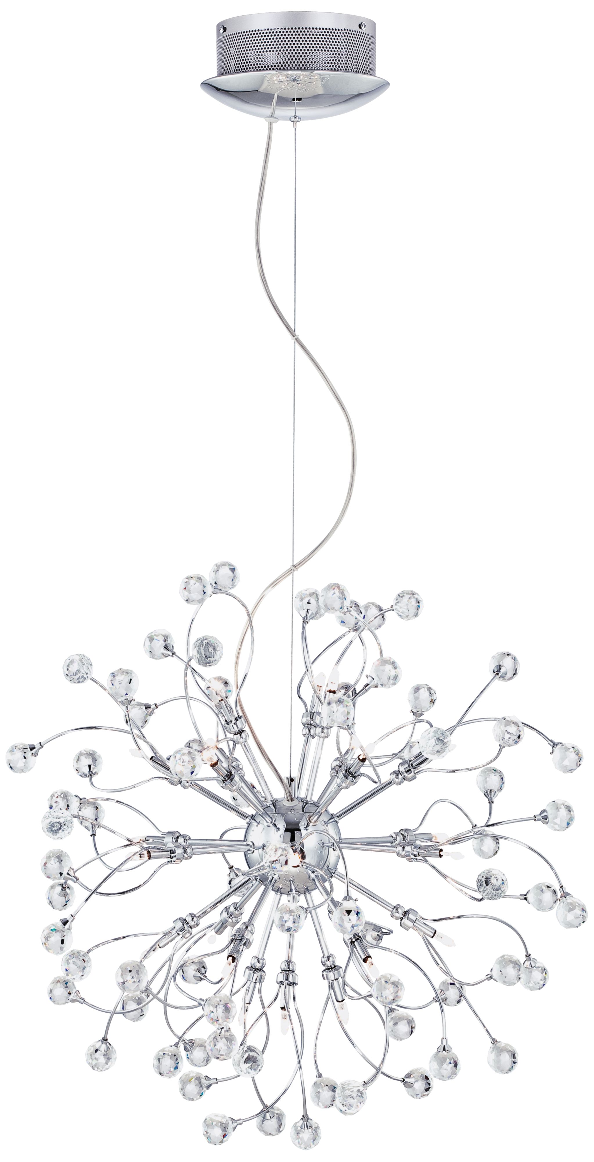 Possini Euro Crystal Fizz 24-Light Contemporary Pendant
