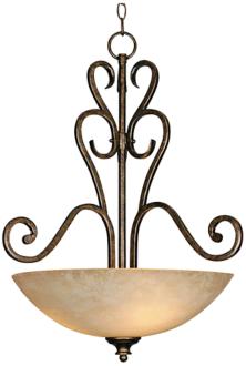 Heartwood Burnt Sienna 21 34 Wide Pendant Chandelier T1508
