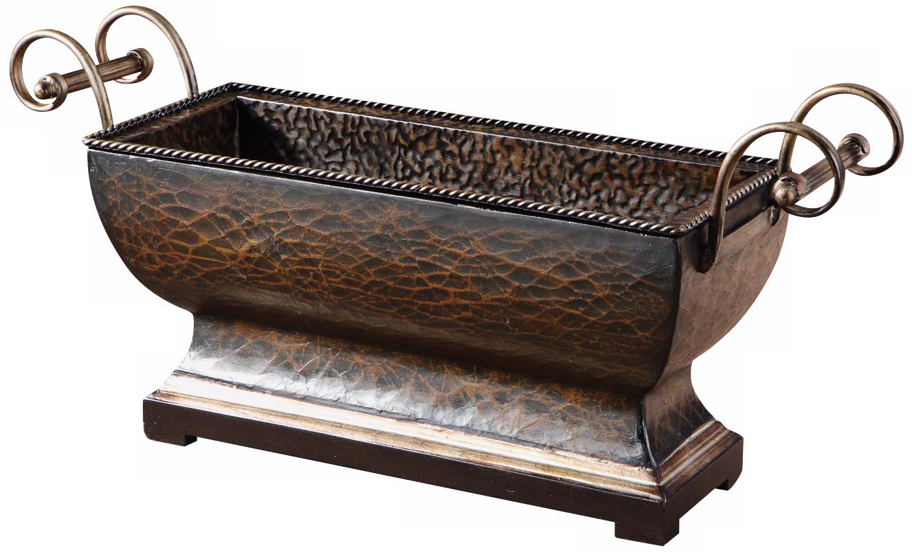 Uttermost Amancio Chestnut 28" Wide Planter