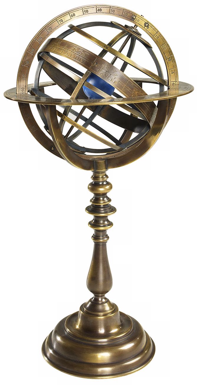 Bronze Historical Armillary Dial