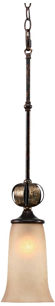 Portland Fired Bronze Mini Pendant Chandelier
