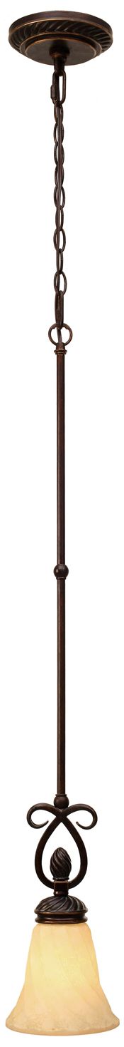 Torbellino Cordoban Bronze Mini Pendant Light