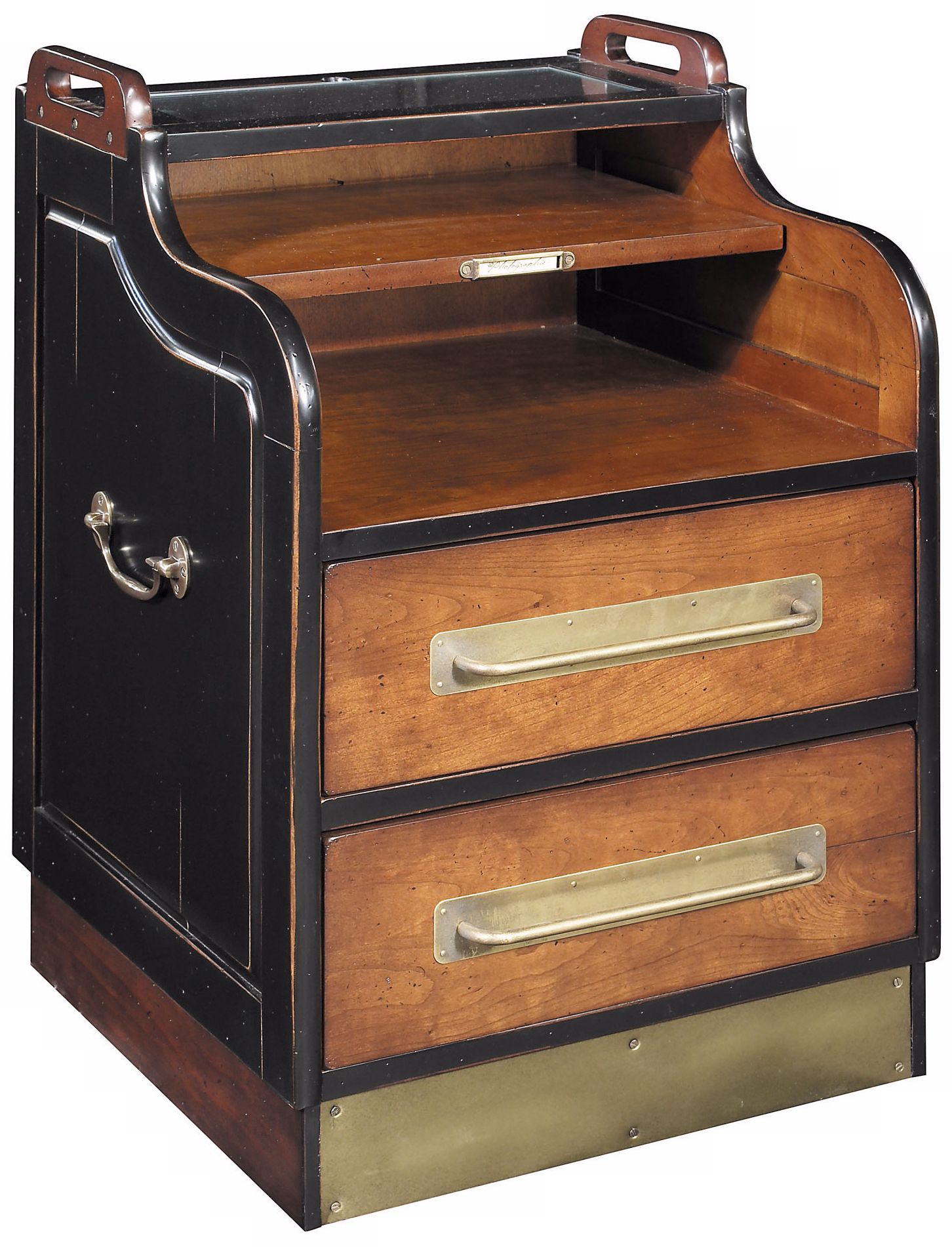 Grand Hotel Brown & Black Cabinet