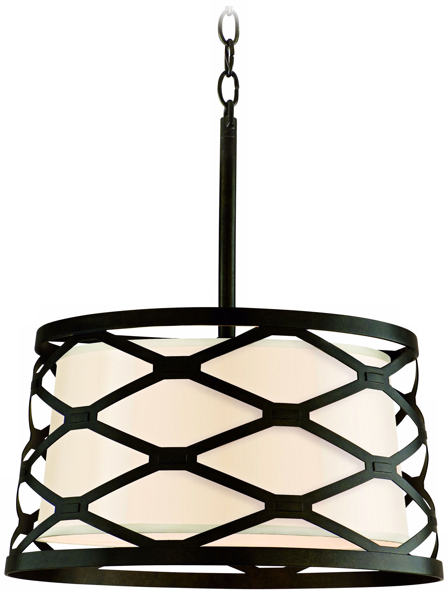 Helix Modern Bronze 25 1/4" Wide Pendant Light
