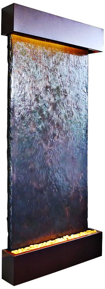 Nojoqui Falls Grande Coppervein Indoor Wall Fountain